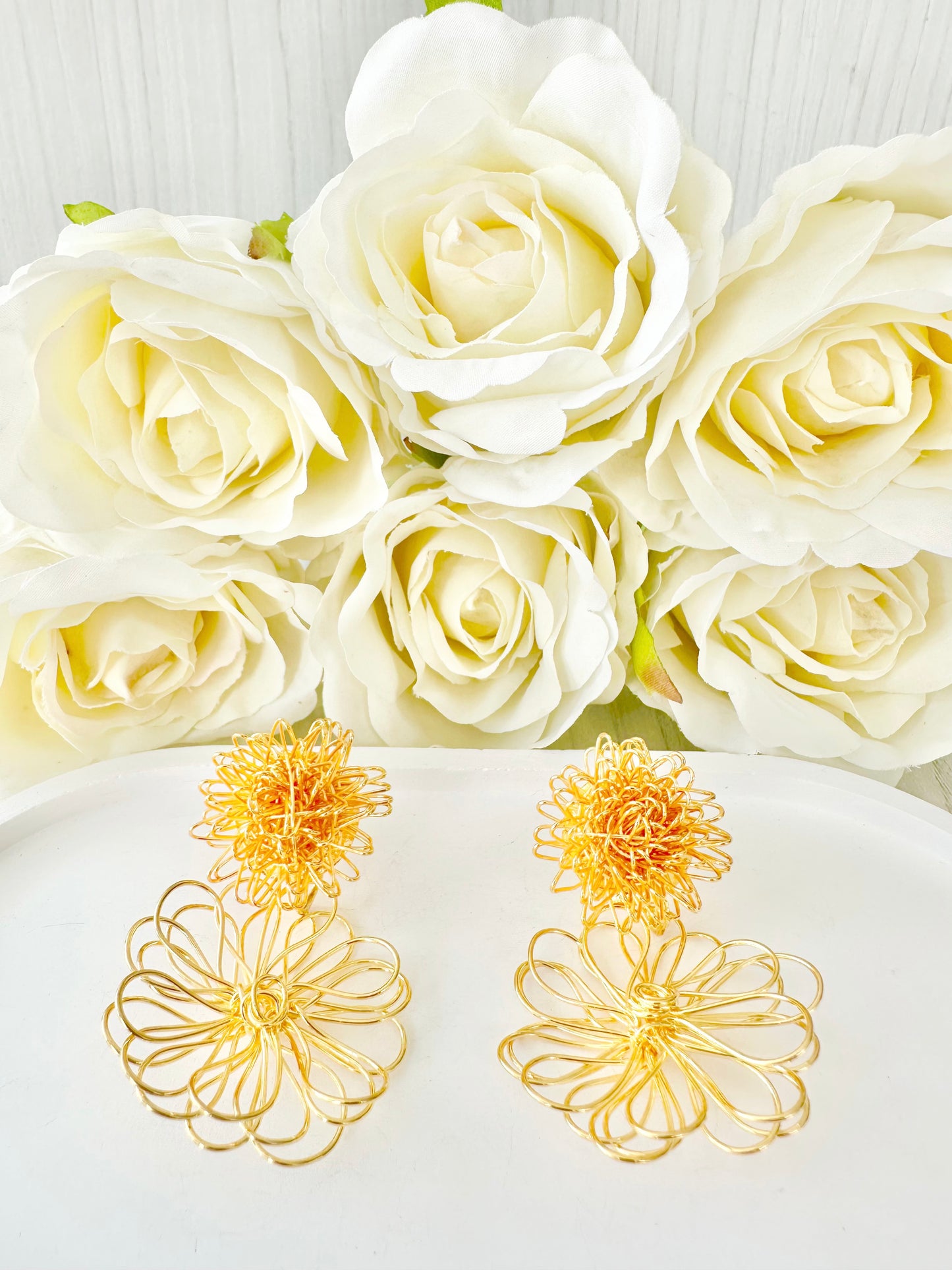 Aretes Florecida image 2